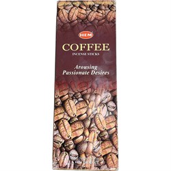 Благовония HEM Coffee (Кофе) 6шт/уп, цена за уп - фото 223637