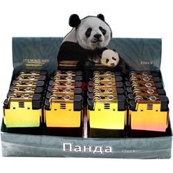 Зажигалка 2 режима (999) цвет золото 20 шт/упаковка - фото 225338