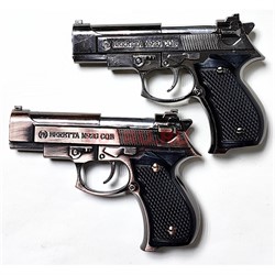 Зажигалка сувенирная Пистолет Beretta M92G турбо - фото 225356