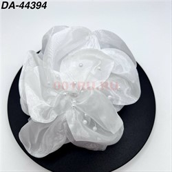 Бант белый (DA-44394) на резинке 10 шт на ленте - фото 228403