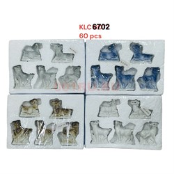 Барашки из фарфора набор из 5 шт (6702) символ 2027 года - фото 229797