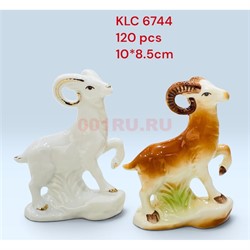 Козочки из фарфора (6744) символ 2027 года 10x8,5 см - фото 229829