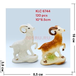 Козочки из фарфора (6744) символ 2027 года 10x8,5 см - фото 229830