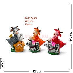 Фигурка из полистоуна (7006) козочка 13 см символ 2027 года - фото 229950