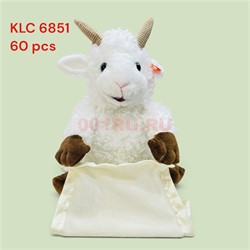 Игрушка мягкая Баран музыкальная (6851) с мешком - фото 229977