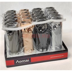Зажигалка газовая Aomai турбо 4 цвета в ассортименте (QH201-2) - фото 230684