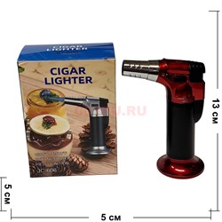 Горелка газовая (JC-606) Cigar Lighter цвета в ассортименте - фото 230687