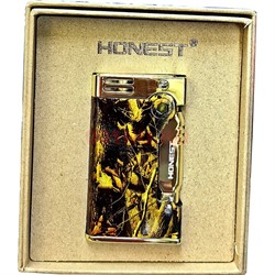 Зажигалка Honest бензиновая (BCZ809-1) цвета в ассортименте - фото 230719