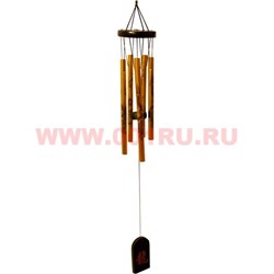 Музыка ветра 5 трубок "Черные драконы на золотом" (2) - фото 45806