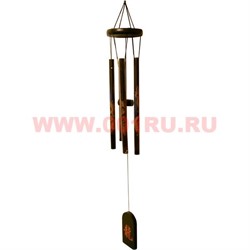 Музыка ветра 5 трубок "Золотые драконы на черном" (2) - фото 45809