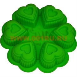 Форма для выпечки (2165) силиконовая 25,5х5см, цена за 100 шт - фото 46374