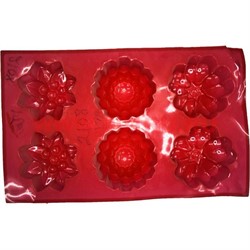 Форма для выпечки и заморозки (2108) силиконовая 17,5х28,5 цена за 120 шт, цвета в ассортименте - фото 46626