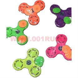 Игрушка антистресс Hand Spinner 4 цвета пластиковая 50 шт/уп - фото 47408