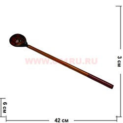 Ложка длинная хохлома - фото 47535