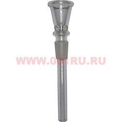 Трубка для бонга стеклянная d-10 мм 12,5 см длина - фото 47653