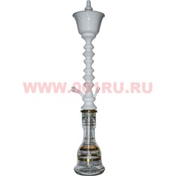 Кальян Халиль Мамун "шериф" белый 83 см - фото 47760