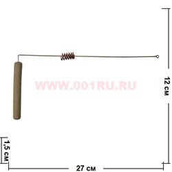 Биолокационная рамка медная с резонатором - фото 47769