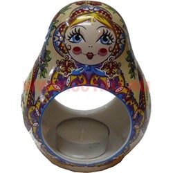 Подсвечник матрешка - фото 48000