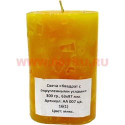 Свеча "Квадрат с округленными краями" 300 гр (АА007) - фото 48092