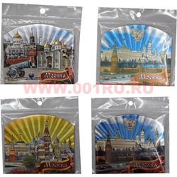 Магнит «Москва» 4 рисунка закругленный - фото 48946