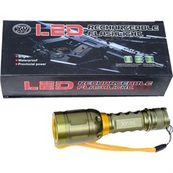 Фонарик LED XY-56 на светодиодах (светосильный, водонепроницаемый) - фото 49273