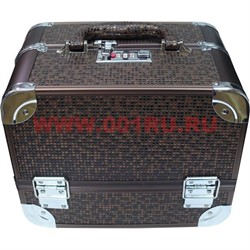 Шкатулка-автомат 3-ярусная металлическая 22*18*27 - фото 50000