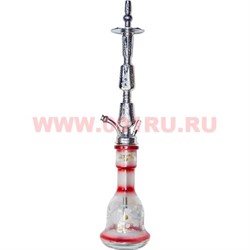 Кальян Khalil Mamoon Double Kamanji 72 см серебристый - фото 50802