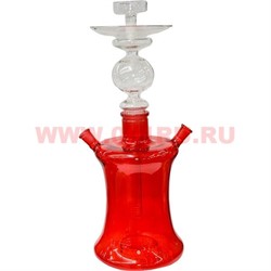 Кальян стеклянный Art Kalyan 52 см цвет красный - фото 50822