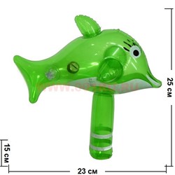 Надувная игрушка «Дельфин с ручкой» 25 см - фото 51001