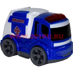 Машинки инерционные Police 12 шт/упаковка - фото 51072