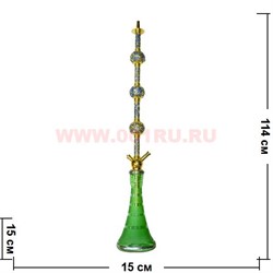 Кальян Art Kalyan 114 см 3 шара полный комлект, цвет в ассортименте - фото 51122