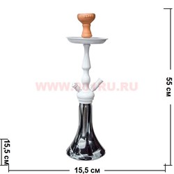 Кальян Amy Deluxe 55 см, цвета в ассортименте - фото 51288