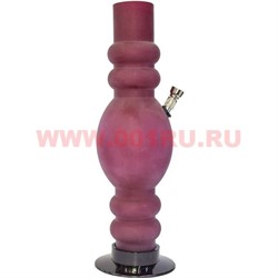 Бонг акриловый 33 см матовый, цвета и формы в ассортименте - фото 51326