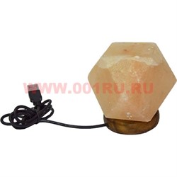 Лампа USB солевая "геометрическая фигура" 10 см высота - фото 51397