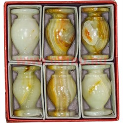 Подсвечник из оникса 5 см (1,5х2) 6 шт/уп, цена за 1 шт - фото 51489