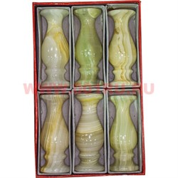 Подсвечник из оникса 10 см (1,5х4) 6 шт/уп, цена за 1 шт - фото 51495