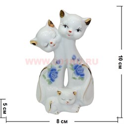 Статуэтка Кошки, фарфор - фото 52438