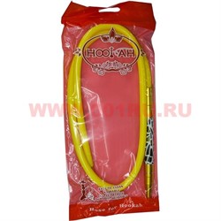 Шланг для кальяна Hookah Dream желтый силиконовый - фото 53262
