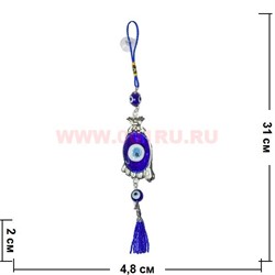 Амулет «нога сглаз овальный» подвеска с присоской - фото 54086