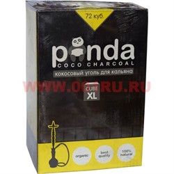 Уголь для кальяна Panda 72 куб. 1 кг кокосовый - фото 54241