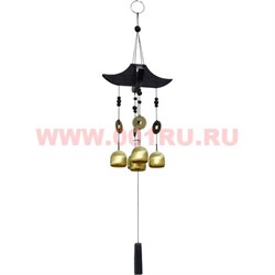 Музыка ветра (KL-1327) колокольчики и монеты (72 шт/кор) - фото 55462