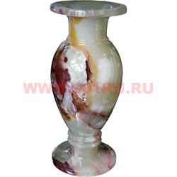 Ваза из оникса 35см (5х12) - фото 55803