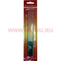 Пилочка для ногтей Royal Rose 18 см, цена за уп из 24 шт - фото 56172