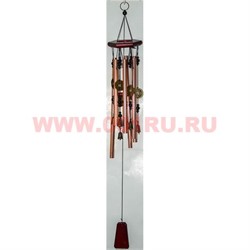 Музыка ветра (KL-1332) 6 трубок 6 колокольчиков - фото 56755