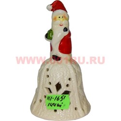 Колокольчик из фарфора новогодний (1651) 12,5 см 144 шт/кор - фото 56814