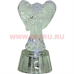 Ангелочек с подсветкой 7,4 см стеклянный - фото 58249