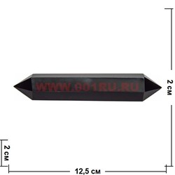 Карандаш из мориона двухсторонний 10-12 см - фото 58307
