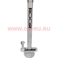 Бонг стеклянный Roor (S-213) высота 62 см из толстого стекла - фото 58415
