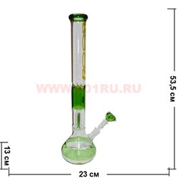 Бонг стеклянный Roor (S-176) высота 53 см из толстого стекла - фото 58428