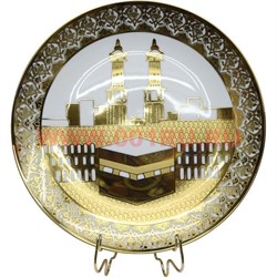 Тарелка мусульманская 27 см с подставкой, рисунки в ассортименте - фото 58431